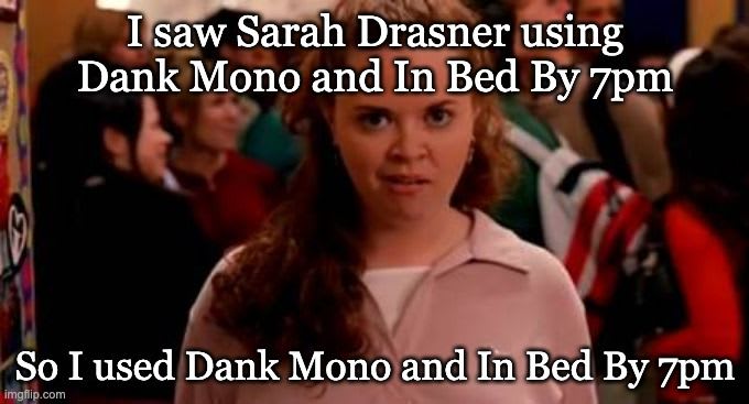 I saw Sarah Drasner using Dank Mono and In Bed By 7pm. So I used Dank Mono and In Bed By 7pm